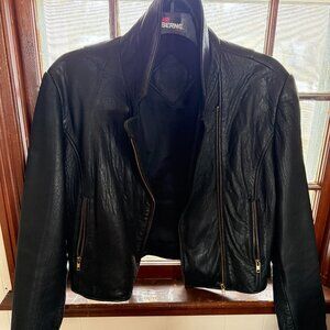 Vintage JF (Jacqueline Farrar) Motorcycle Jacket